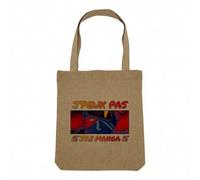 Fabulous Sac Shopping Tote Bag Aspect Lin - J'peux Pas J'ai Manga Anime Otaku Manga Fanart - Sac de Courses Toile Epaisse 360g Beige Naturel Cabas Porté Epaule Solide Imprimé en France