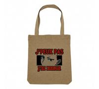 Fabulous Sac Shopping Tote Bag Aspect Lin - J'peux Pas J'ai Manga Yaoyorozu Anime Otaku Manga Fanart - Sac de Courses Toile Epaisse 360g Beige Naturel Cabas Porté Epaule Solide Imprimé en France