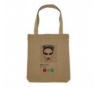 Fabulous Sac Shopping Tote Bag Aspect Lin - Nina S. The Black Swan Social Network Dating Love - Sac de Courses Toile Epaisse 360g Beige Naturel Cabas Porté Epaule Solide Imprimé en France