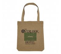 Fabulous Sac Shopping Tote Bag Aspect Lin - The Overlook Hotel Geek Jeux Video Serie Film - Sac de Courses Toile Epaisse 360g Beige Naturel Cabas Porté Epaule Solide Imprimé en France