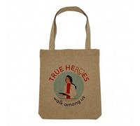 Fabulous Sac Shopping Tote Bag Aspect Lin - True Heroes - Doctor Radiologist Job Heroes Woman Sac de Courses Toile Epaisse 360g Beige Naturel Cabas Porté Epaule Solide Imprimé en France