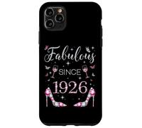 Fabulous Since 1926 Fête d'anniversaire à Talons Hauts Papillons Coque pour iPhone 11 Pro Max