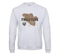 Fabulous Sweat Shirt Homme Finistère 29 Departement Quimper Carte Ancienne Bretagne
