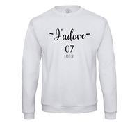 Fabulous Sweat Shirt Homme J'adore 07 Ardeche Departement France Region
