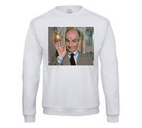Fabulous Sweat Shirt Homme Louis De Funes Acteur Francais Comedie