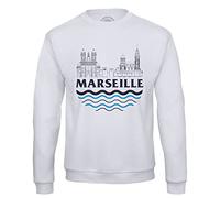 Fabulous Sweat Shirt Homme Marseille Minimalist France Ville Pastis Om
