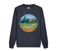 Fabulous Sweatshirt Enfant Bleu Paris Paysage Ville France Tour Eiffel
