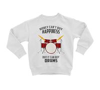 Fabulous Sweatshirt Enfant Drums - Money Can't Buy Happiness Music