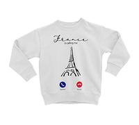 Fabulous Sweatshirt Enfant France is Calling Me Eiffel Tower Paris Travel