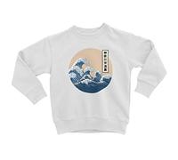 Fabulous Sweatshirt Enfant Hokusai Grandes Vagues Japon Asie Culture Mer
