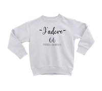 Fabulous Sweatshirt Enfant J'adore 66 Pyrenees Orientales Departement France Region Perpignan