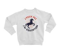 Fabulous Sweatshirt Enfant J'Peux Pas J'Ai Cheval Equitation Poney