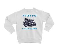 Fabulous Sweatshirt Enfant J'Peux Pas Y'a Grand Prix Moto Course Mécanique GP