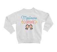 Fabulous Sweatshirt Enfant Meilleure Copine Fille Amitié Copain