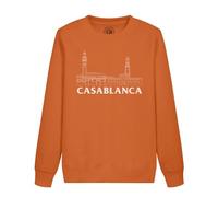 Fabulous Sweatshirt Enfant Orange Casablanca Minimalist Voyage Maroc Orient