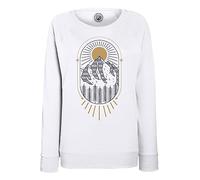 Fabulous Sweatshirt Femme Blanc Montagne Style Bohémien Nature Paysages