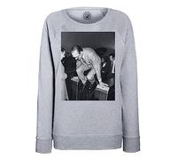 Fabulous Sweatshirt Femme Gris Jacques Chirac Swag Vintage President France Metro