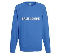 Fabulous Sweatshirt Homme Bleu Sale Gosse Expression Drôle Femme