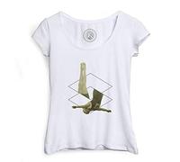 Fabulous T-Shirt Femme Col Echancré Plongeur Interdimensionnel Collage Art Surréalisme 1920