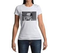 Fabulous T-Shirt Femme Col Rond Jacques Chirac Swag Vintage Fume President France Cigarette