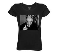 Fabulous T-Shirt Femme Col Rond Louis De Funes Une Point D Humour Acteur Francais Legende