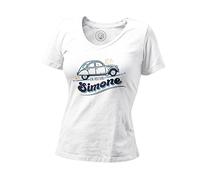 Fabulous T-Shirt Femme Col V en Voiture Simone Humour Voiture Vieux