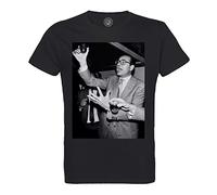 Fabulous T-Shirt Homme Col Rond Jacques Chirac Vintage Toast Boit de l'Alcool President France