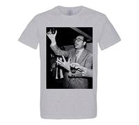 Fabulous T-Shirt Homme Col Rond Jacques Chirac Vintage Toast Boit de l'Alcool President France