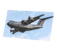 Fabulous Tableau décoratif en toile A400M Avion Militaire Bombardement Fret Cargo (107 cm x 60 cm)