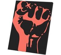 Fabulous Tableau décoratif en toile Poing Serre Resistance Partie Communiste (40 cm x 50 cm) G