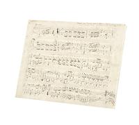 Fabulous Tableau Décoratif Toile Imprimée Chopin Partition Manuscrit Polonaise Piano Musique (40 cm x 30 cm)