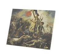 Fabulous Tableau Décoratif Toile Imprimée Eugene Delacroix La Liberte Guidant le Peuple Revolution (50 cm x 40 cm)