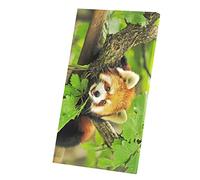 Fabulous Tableau Décoratif Toile Imprimée Panda Roux Trop Mignon (60 cm x 107 cm)