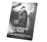 Fabulous Tableau Décoratif Toile Imprimée Vieille Affiche Française de Film Elephant Man Rétro Poster Cinéma Vintage (30 cm x 41 cm)