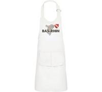 Fabulous Tablier Cuisine Enfant 2 Poches Blanc Bas-Rhin carte ancienne - Haut de gamme Blanc G