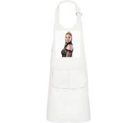Fabulous Tablier Cuisine Enfant 2 Poches Blanc Beyonce Star 1 - Haut de gamme Blanc G