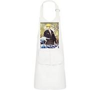 Fabulous Tablier Cuisine Enfant 2 Poches Blanc Bleach Ichigo Kurosaki Vagues Hokusai - Haut de gamme Blanc G