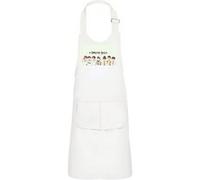 Fabulous Tablier Cuisine Enfant 2 Poches Blanc BTS Happy 1st Anniversary - Haut de gamme Blanc G