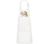 Fabulous Tablier Cuisine Enfant 2 Poches Blanc Eddy Merckx Vintage - Haut de gamme Blanc G