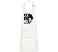 Fabulous Tablier Cuisine Enfant 2 Poches Blanc El Diego Maradona - Haut de gamme Blanc G