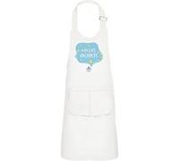 Fabulous Tablier Cuisine Enfant 2 Poches Blanc Enfin Les Vacances - Haut de gamme Blanc G