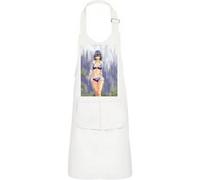 Fabulous Tablier Cuisine Enfant 2 Poches Blanc Fairy Tail Juvia Mage Eau - Haut de gamme Blanc G