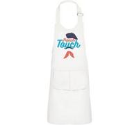 Fabulous Tablier Cuisine Enfant 2 Poches Blanc French Touch - Haut de gamme Blanc G