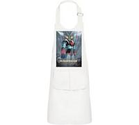 Fabulous Tablier Cuisine Enfant 2 Poches Blanc Goldorak Go Nagai Robot Manga - Haut de gamme Blanc G
