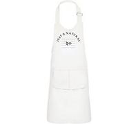 Fabulous Tablier Cuisine Enfant 2 Poches Blanc Just B natural - Haut de gamme Blanc G