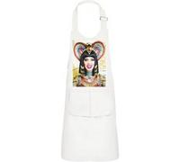 Fabulous Tablier Cuisine Enfant 2 Poches Blanc Katy Perry Dark Horse - Haut de gamme Blanc G