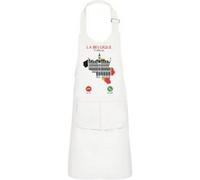 Fabulous Tablier Cuisine Enfant 2 Poches Blanc La Belgique M'Appelle Patrimoine - Haut de gamme Blanc G