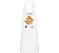 Fabulous Tablier Cuisine Enfant 2 Poches Blanc L'Afrique m'appelle Culture - Haut de gamme Blanc G