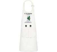 Fabulous Tablier Cuisine Enfant 2 Poches Blanc L'Algérie M'Appelle Patrimoine - Haut de gamme Blanc G