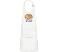 Fabulous Tablier Cuisine Enfant 2 Poches Blanc Love Knows No Borders - Haut de gamme Blanc G